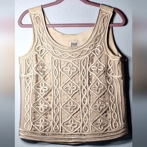 R &M Richard's sleeveless  top